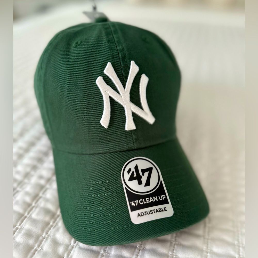 NY Yankees Green Clean up Baseball Hat